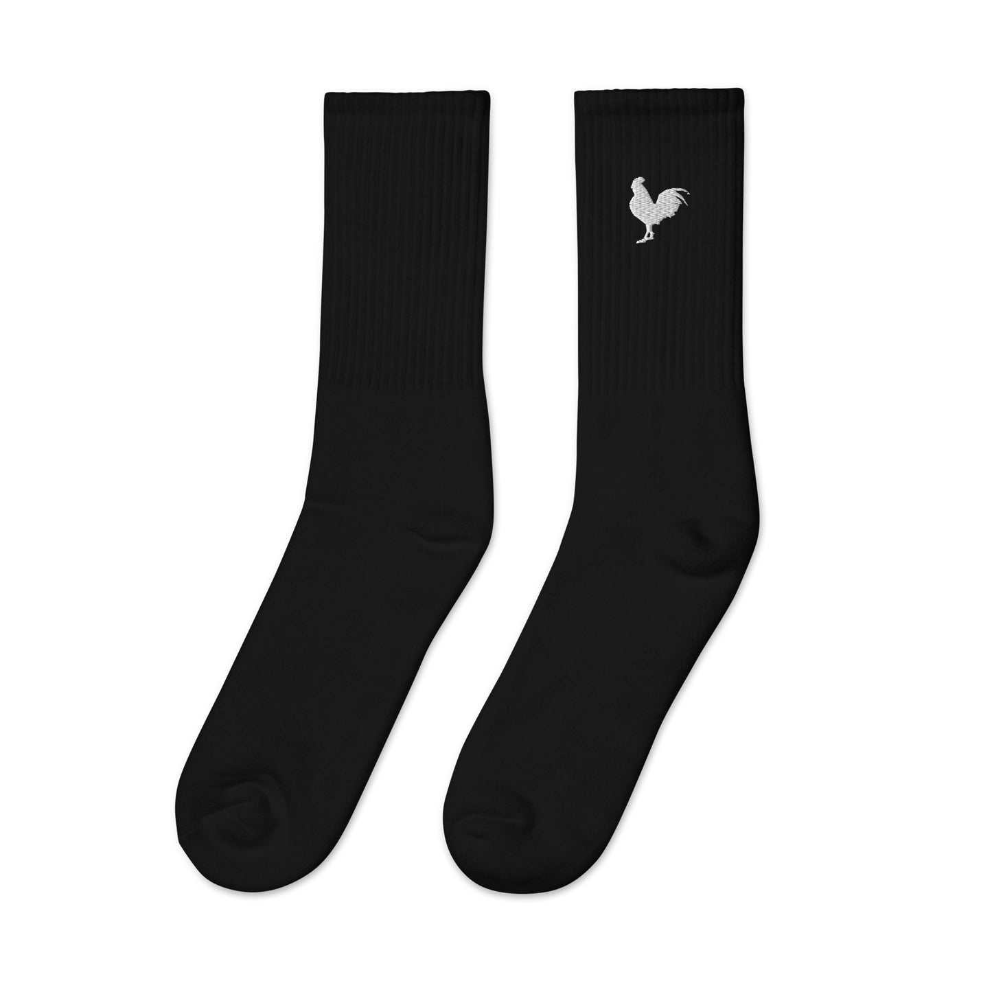 EARLE LE' BYRDE "Rooster Logo" Embroidered Socks