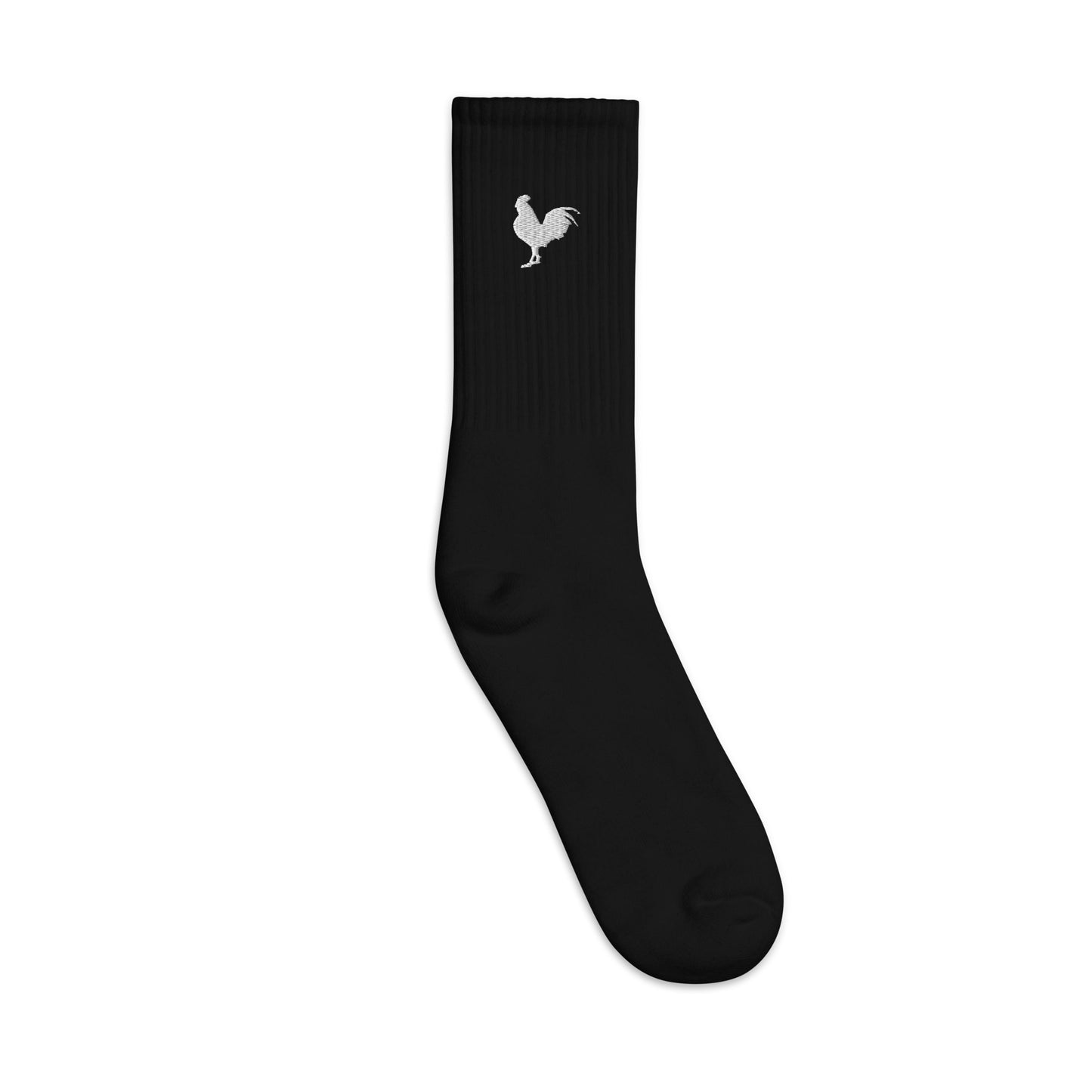 EARLE LE' BYRDE "Rooster Logo" Embroidered Socks