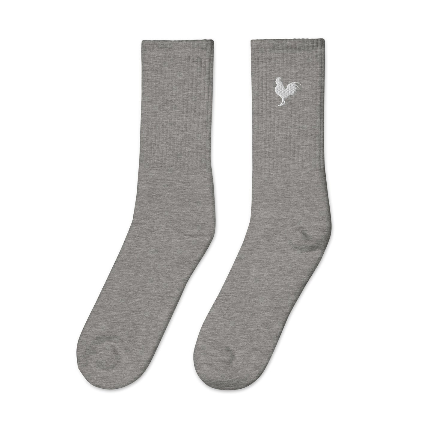 EARLE LE' BYRDE "Rooster Logo" Embroidered Socks