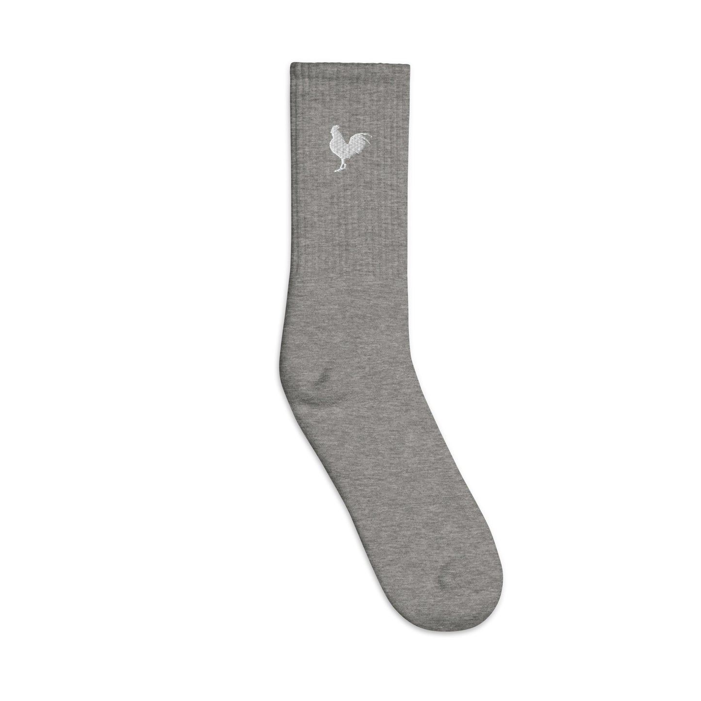 EARLE LE' BYRDE "Rooster Logo" Embroidered Socks