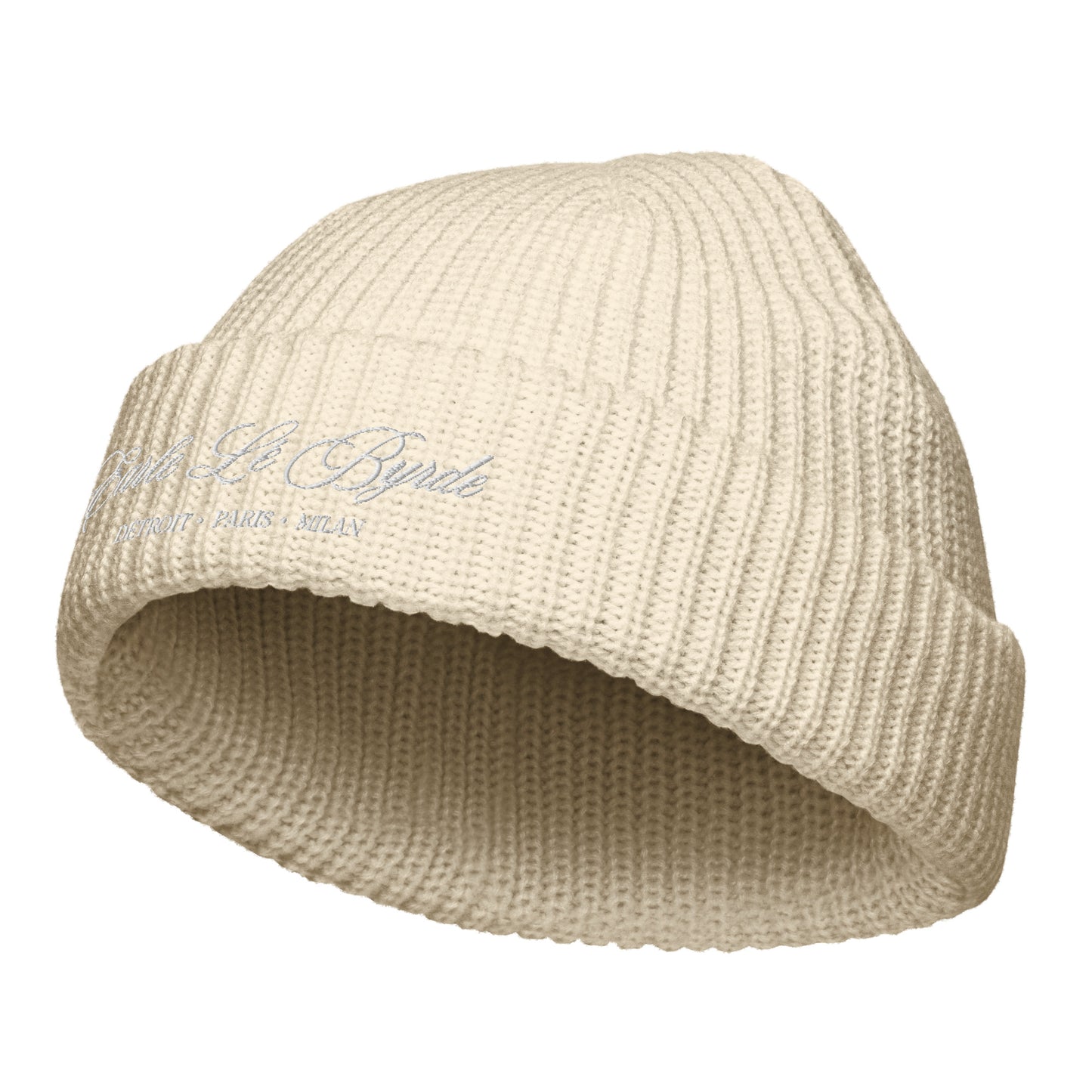 EARLE LE BYRDE "Signature Logo" Embroidered Fisherman Beanie