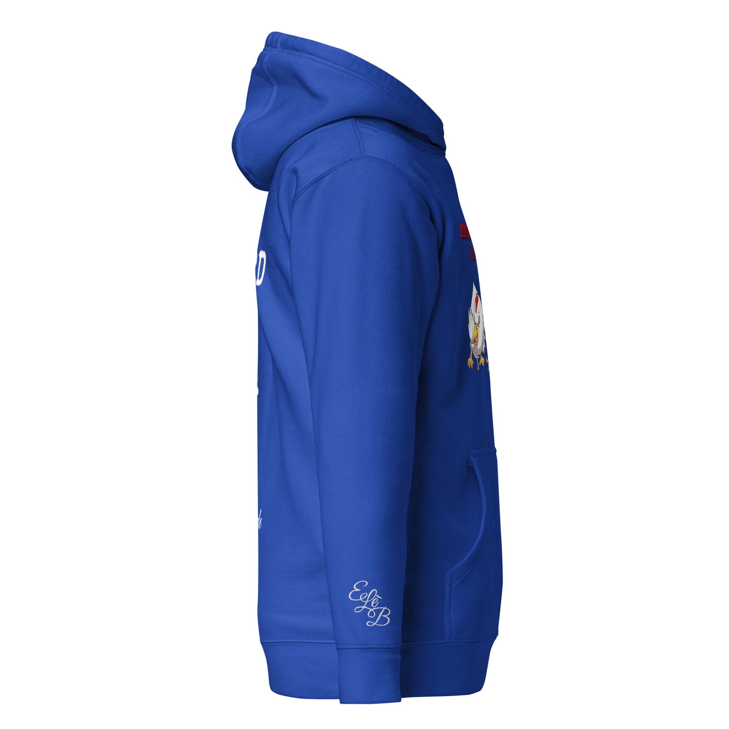 EARLE LE BYRDE "Monter Et Moudre" (Rise & Grind) Pull-Over Fleece Hoodie