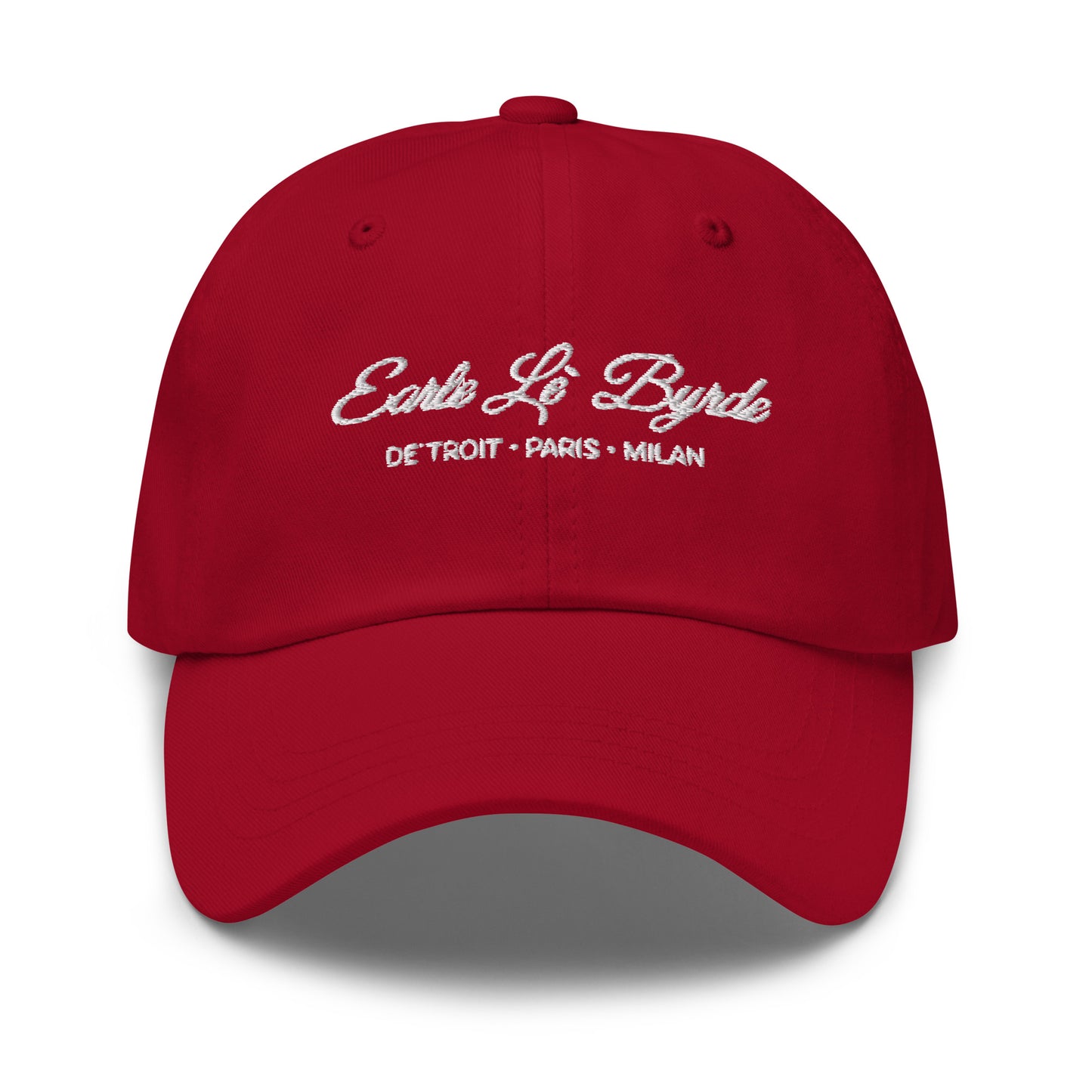 EARLE LE' BYRDE "Signature Logo" Adjustable Dad Cap