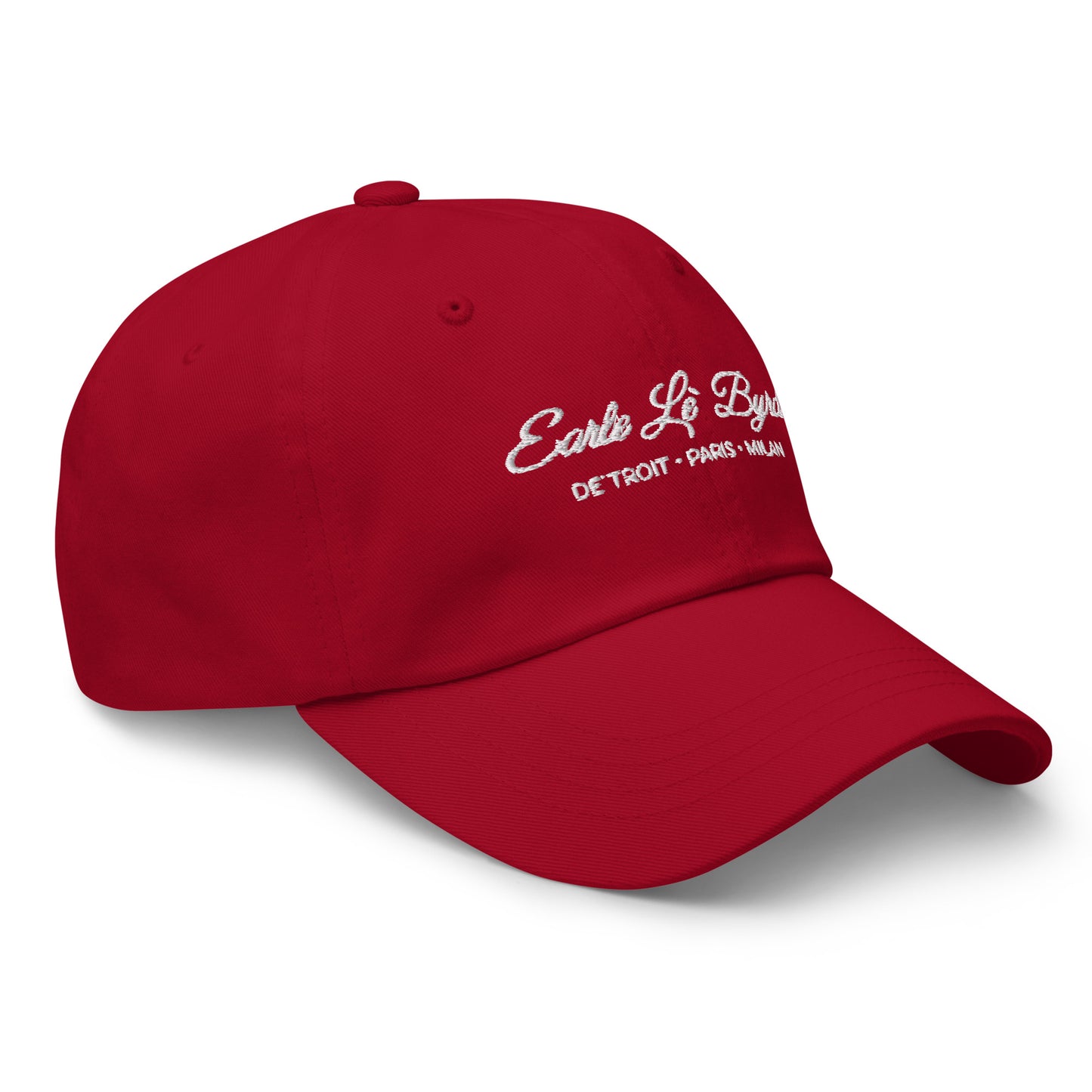 EARLE LE' BYRDE "Signature Logo" Adjustable Dad Cap