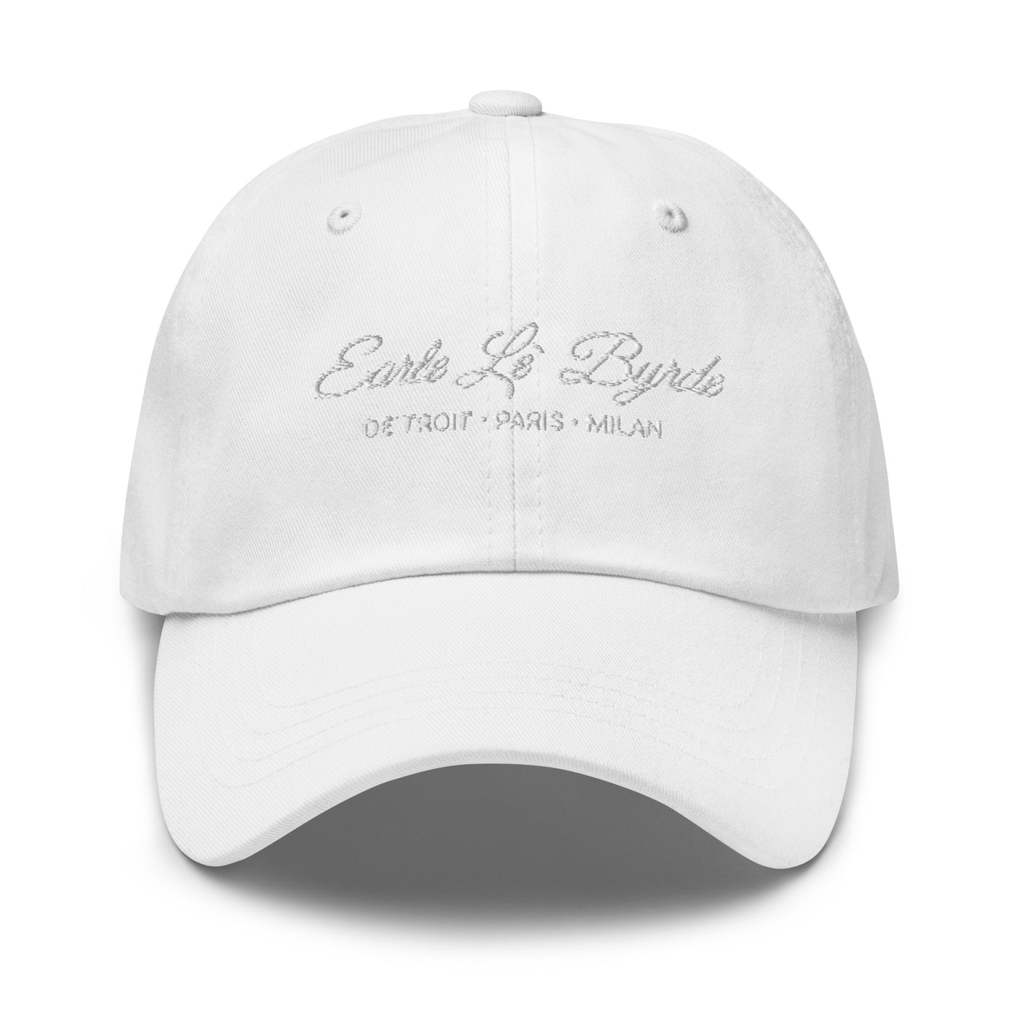EARLE LE' BYRDE "Signature Logo" Adjustable Dad Cap