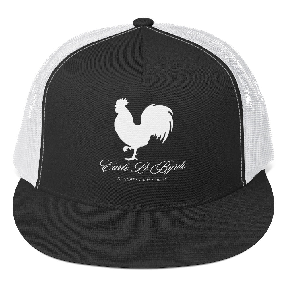 EARLE LE BYRDE "Signature Rooster" Snap-Back Trucker Cap