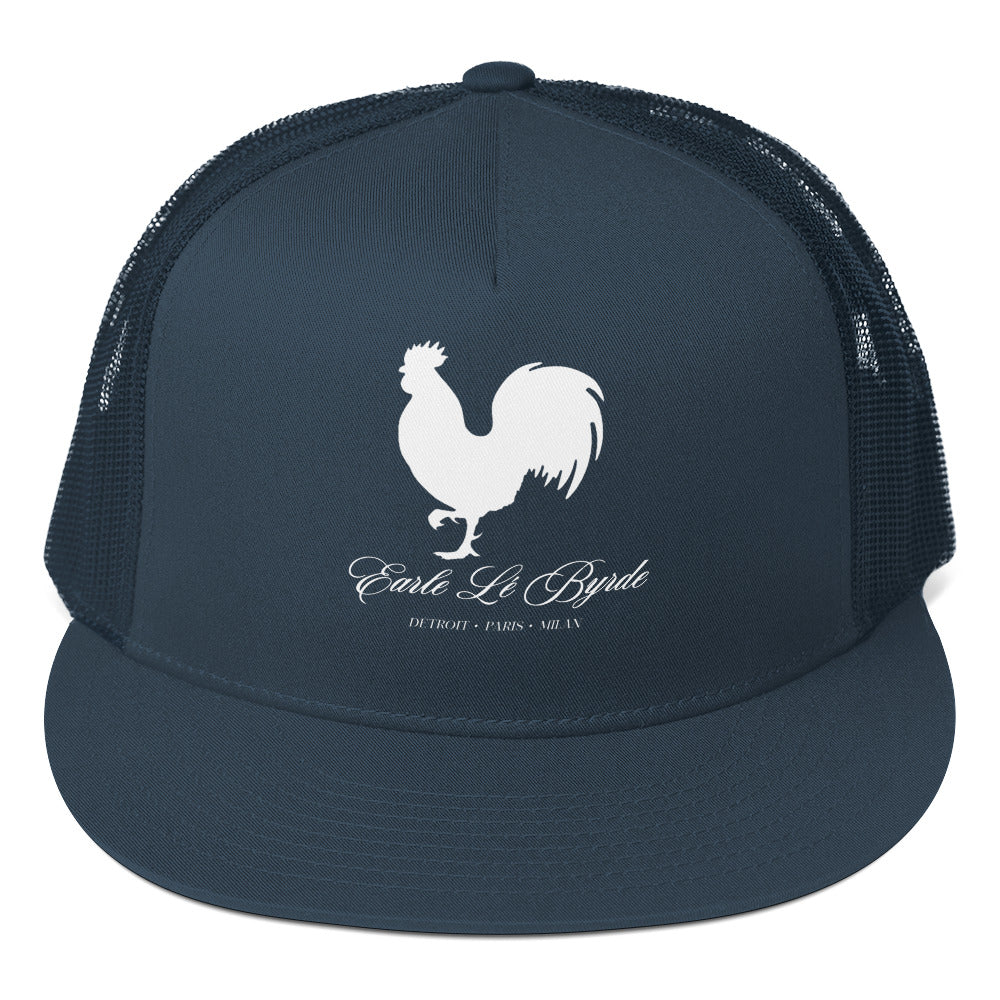 EARLE LE BYRDE "Signature Rooster" Snap-Back Trucker Cap