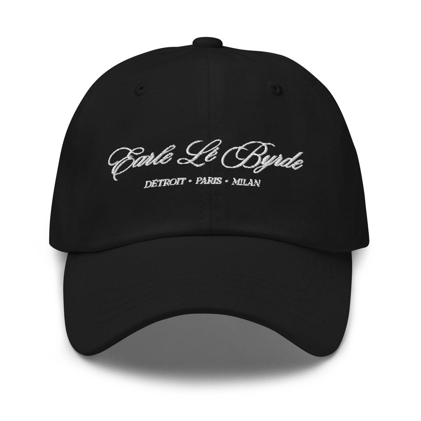 EARLE LE BYRDE "Signature Logo" Embroidered Dad Cap