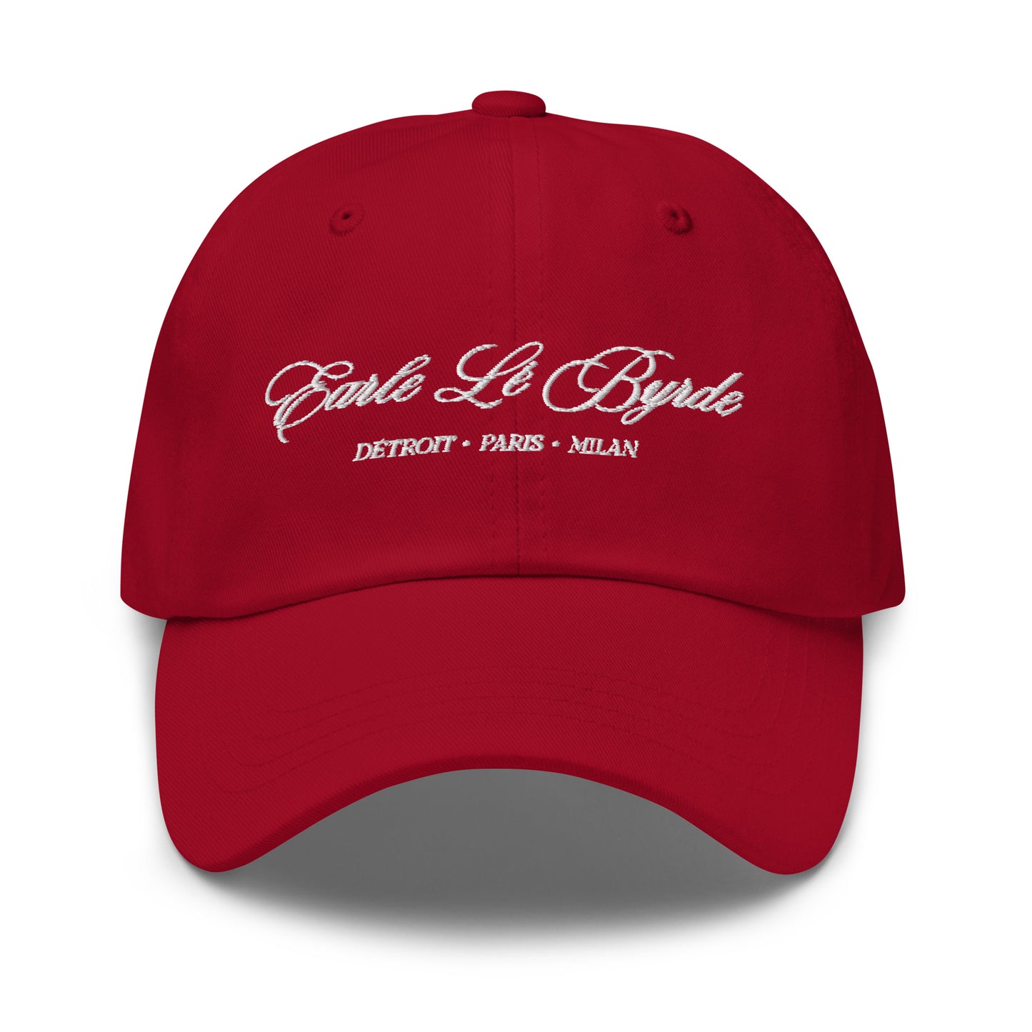EARLE LE BYRDE "Signature Logo" Embroidered Dad Cap