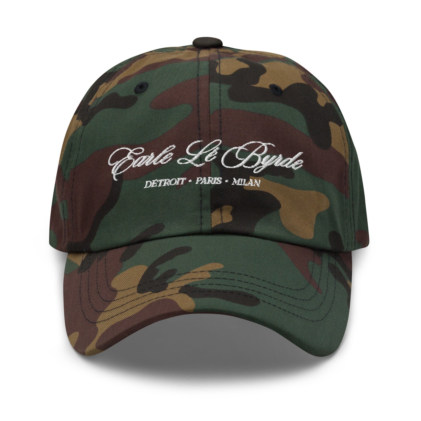 EARLE LE BYRDE "Signature Logo" Embroidered Dad Cap