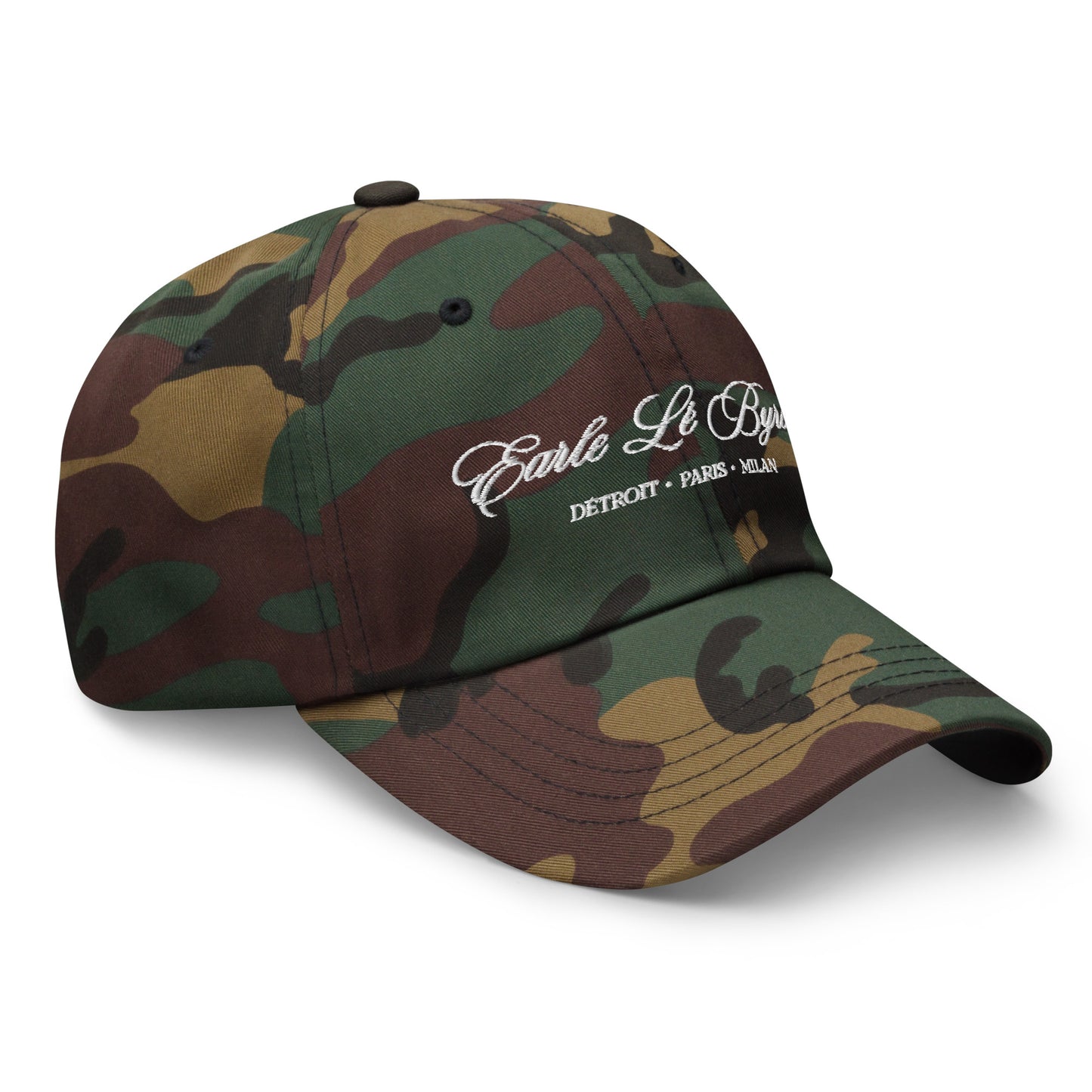 EARLE LE BYRDE "Signature Logo" Embroidered Dad Cap