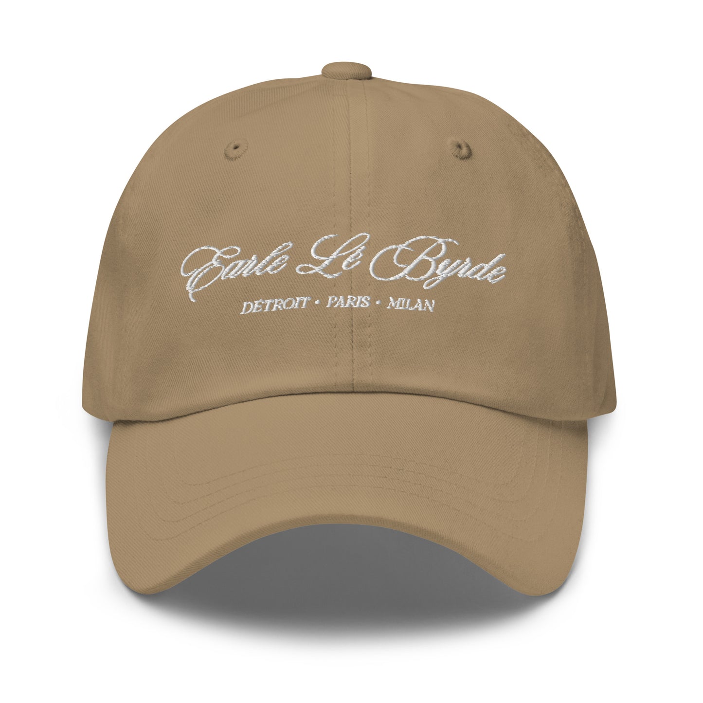 EARLE LE BYRDE "Signature Logo" Embroidered Dad Cap