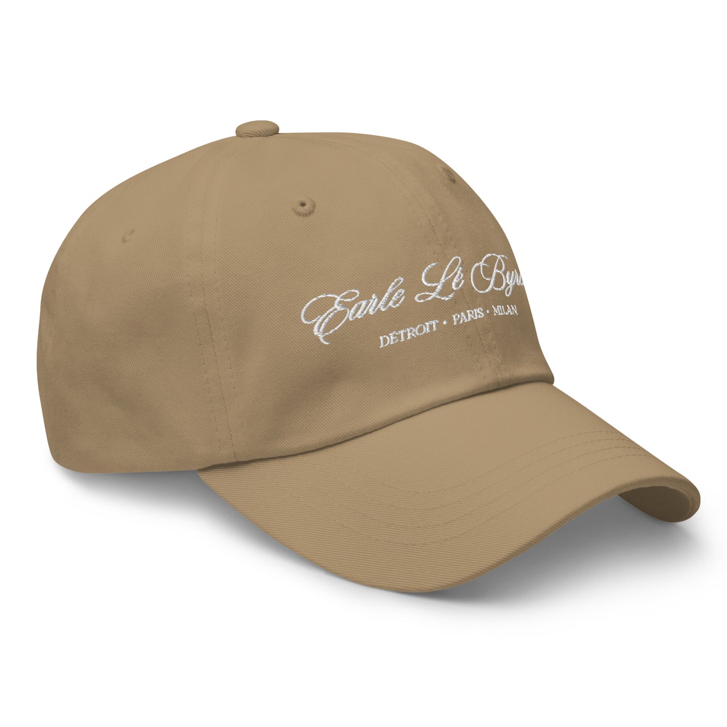 EARLE LE BYRDE "Signature Logo" Embroidered Dad Cap