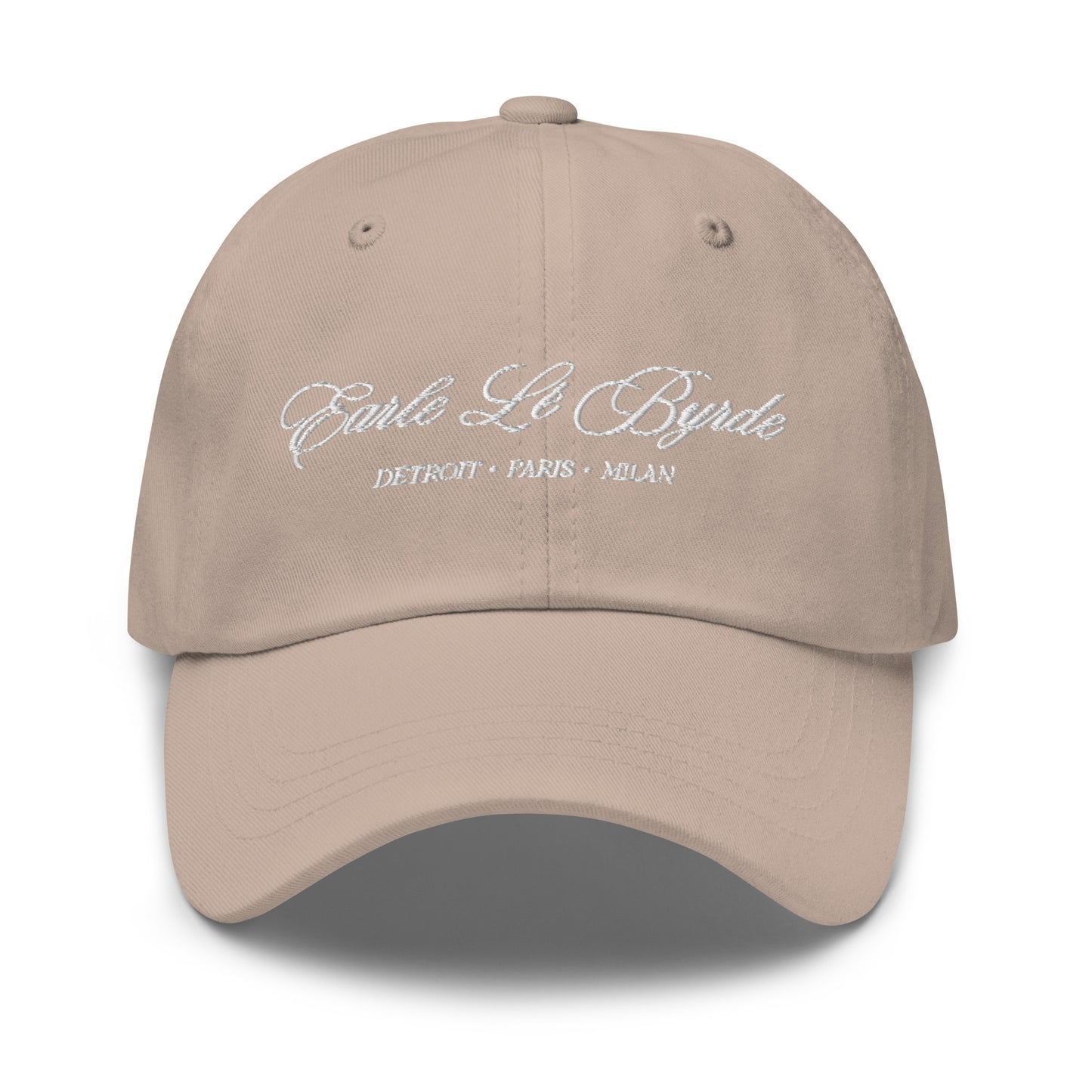 EARLE LE BYRDE "Signature Logo" Embroidered Dad Cap