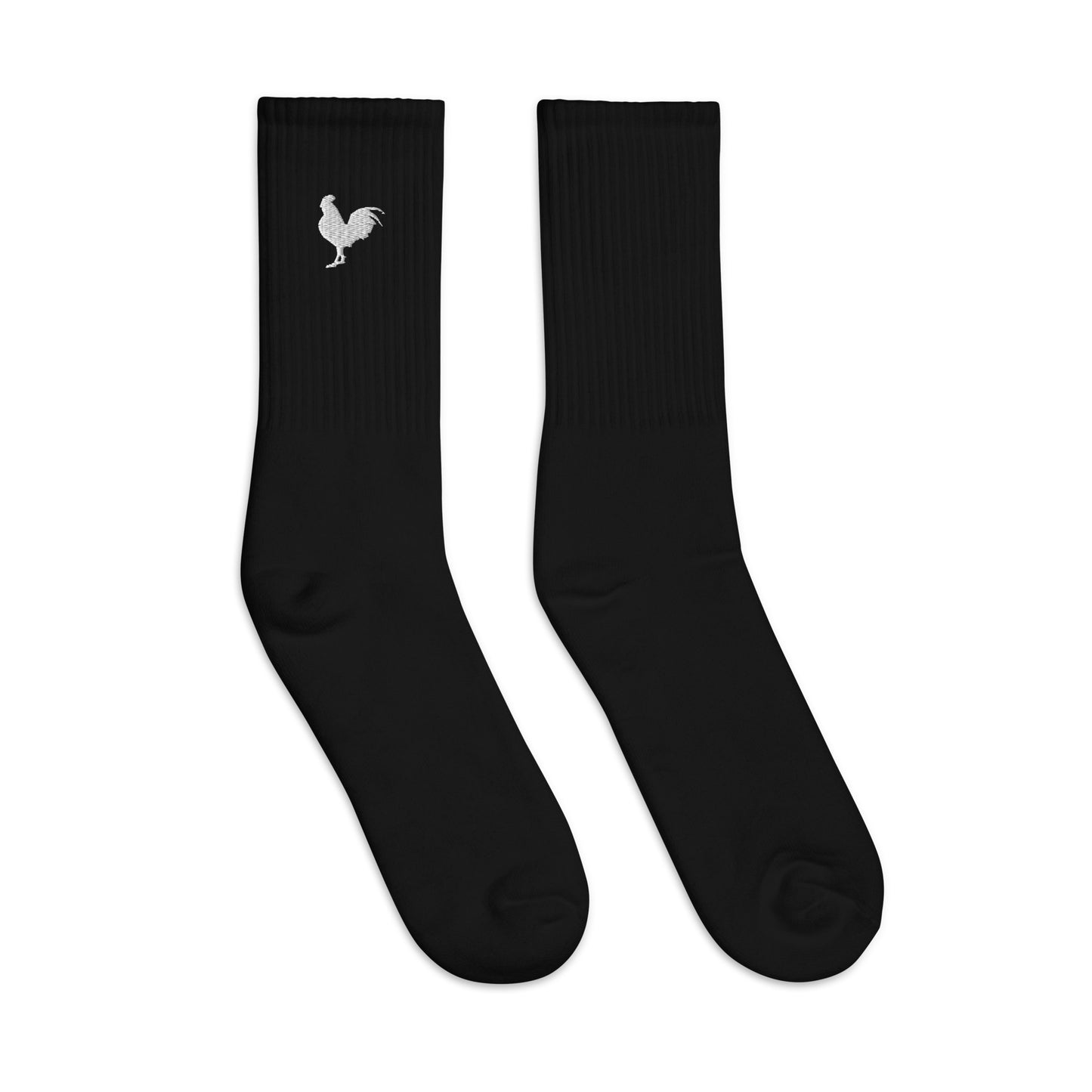 EARLE LE' BYRDE "Rooster Logo" Embroidered Socks
