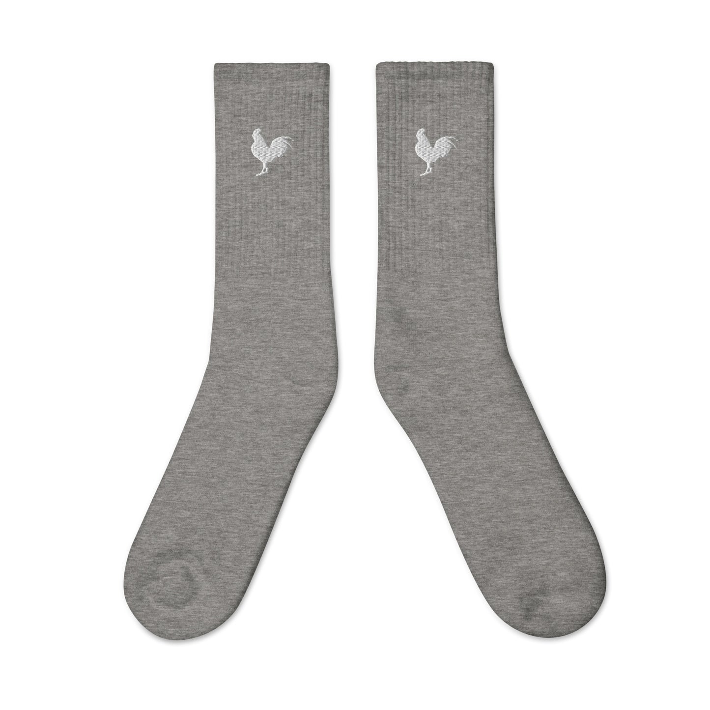 EARLE LE' BYRDE "Rooster Logo" Embroidered Socks