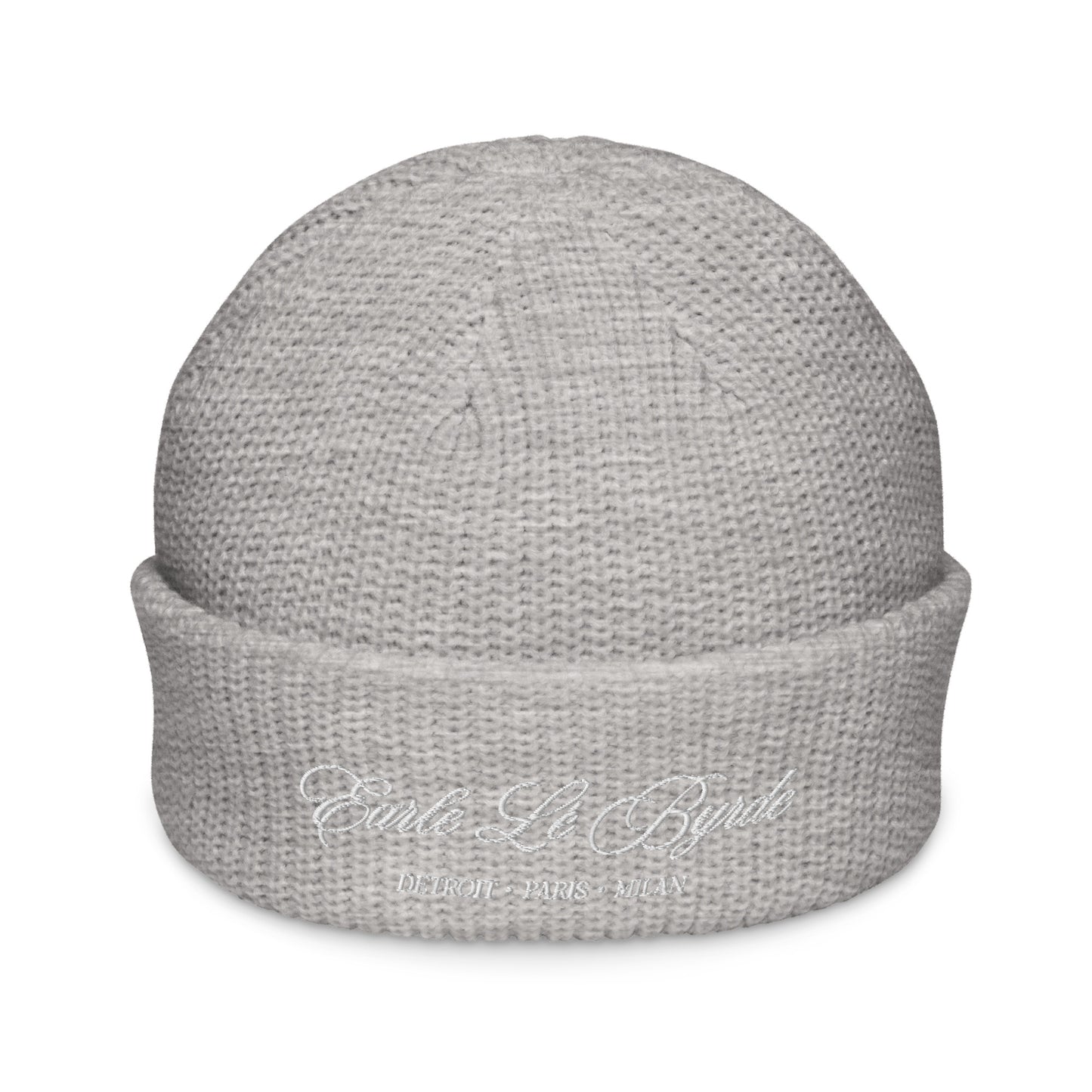 EARLE LE BYRDE "Signature Logo" Embroidered Fisherman Beanie
