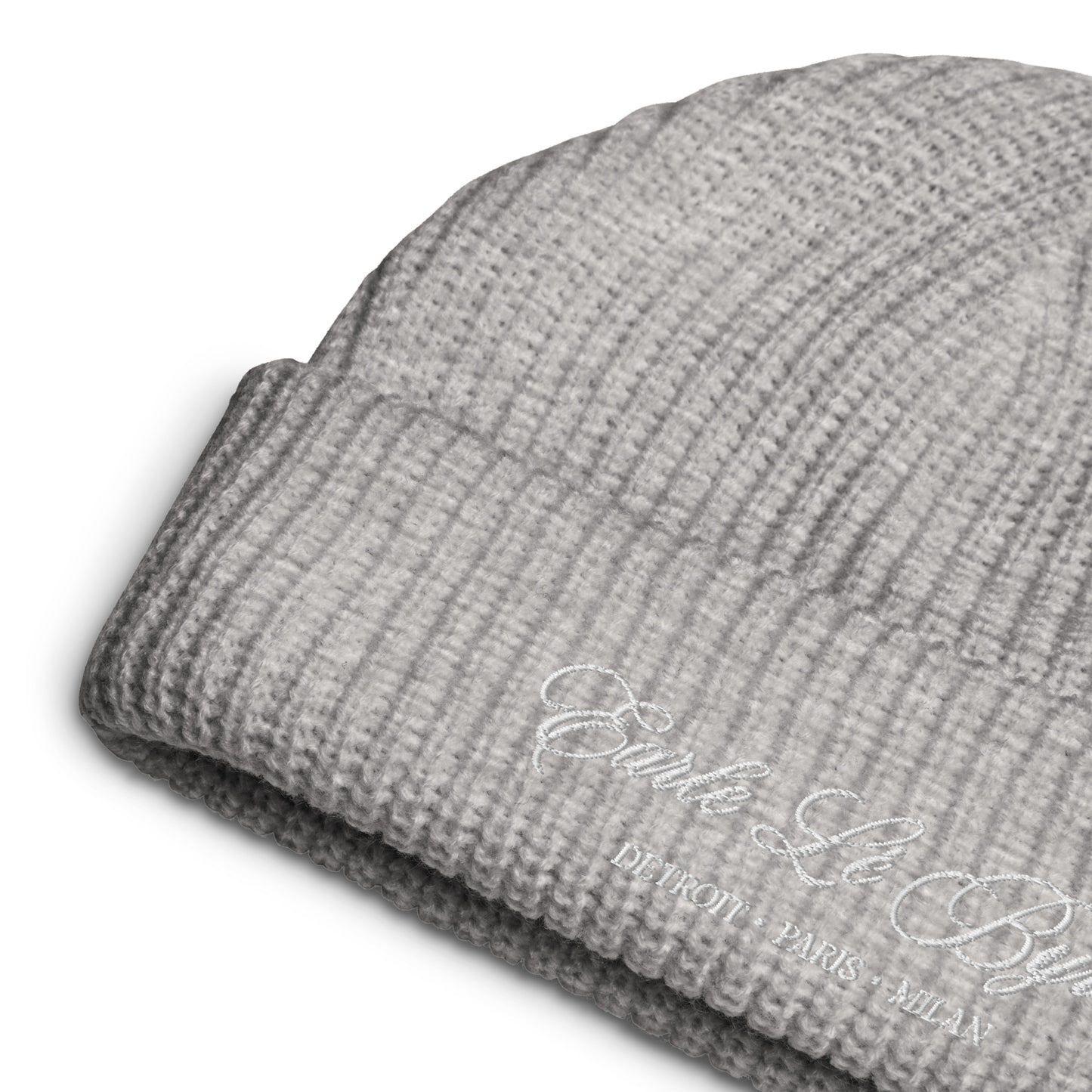EARLE LE BYRDE "Signature Logo" Embroidered Fisherman Beanie