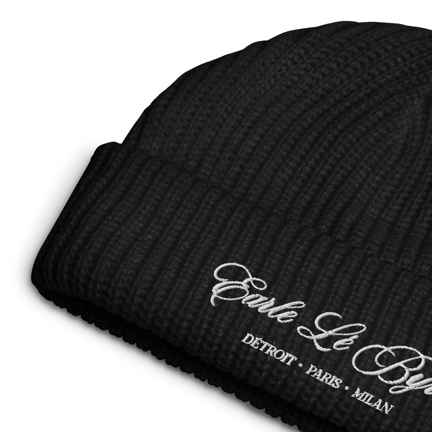 EARLE LE BYRDE "Signature Logo" Embroidered Fisherman Beanie