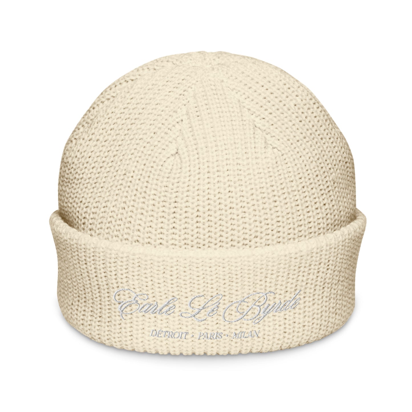 EARLE LE BYRDE "Signature Logo" Embroidered Fisherman Beanie