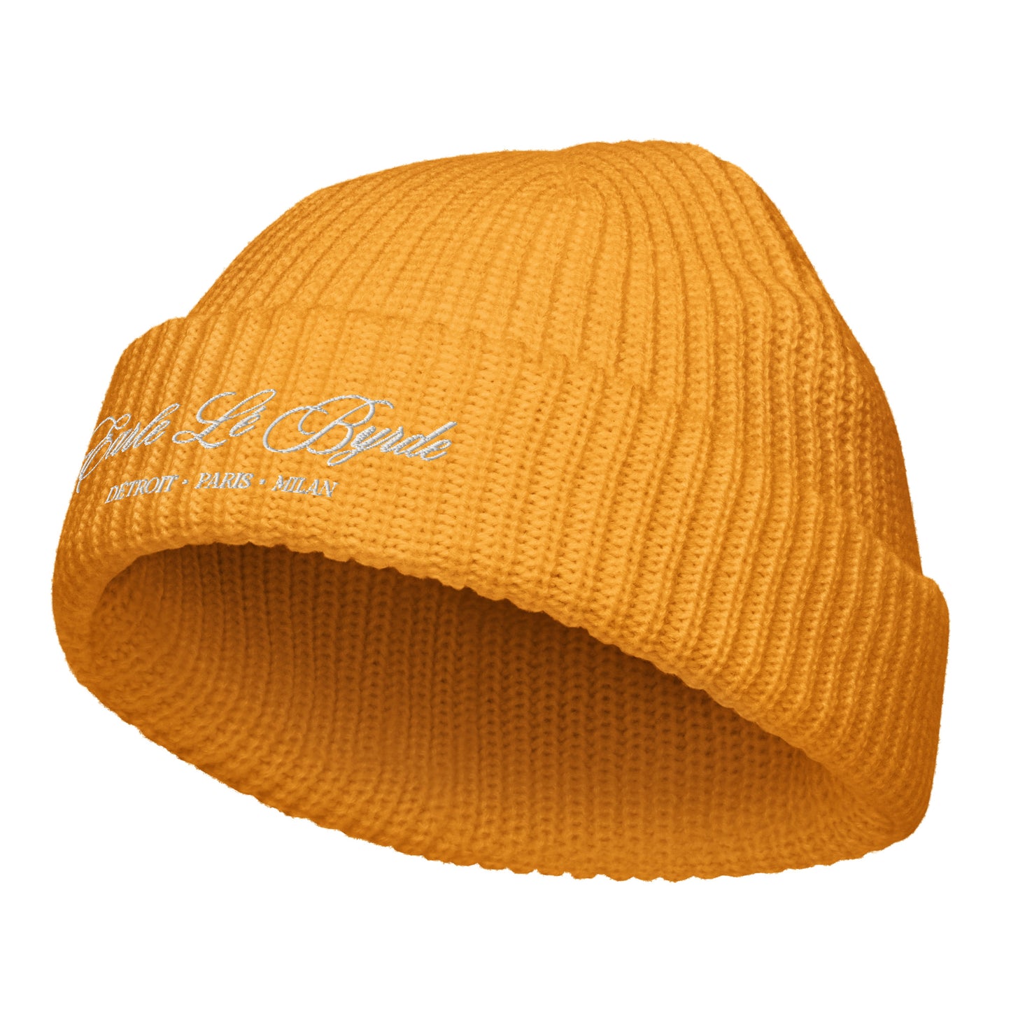 EARLE LE BYRDE "Signature Logo" Embroidered Fisherman Beanie