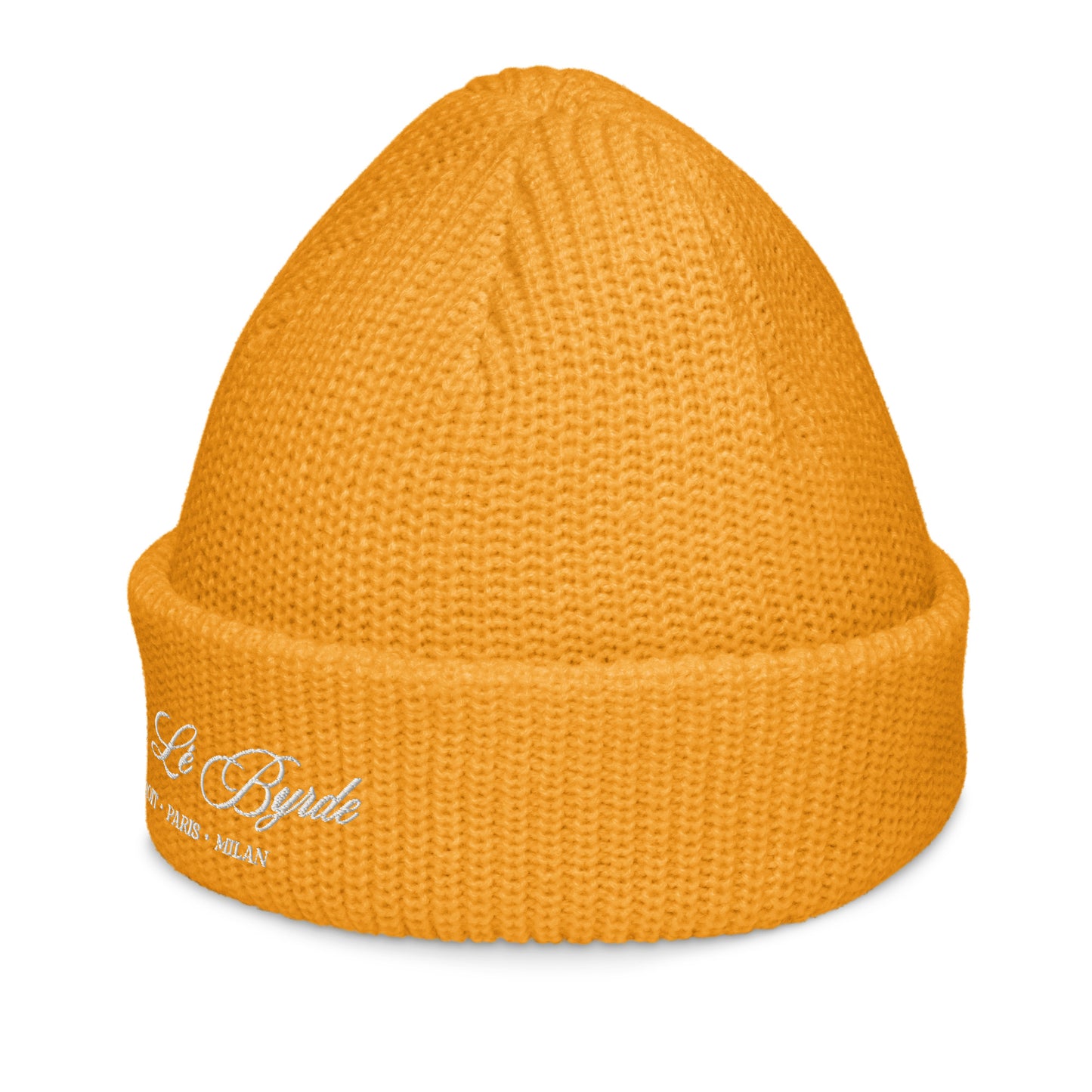 EARLE LE BYRDE "Signature Logo" Embroidered Fisherman Beanie