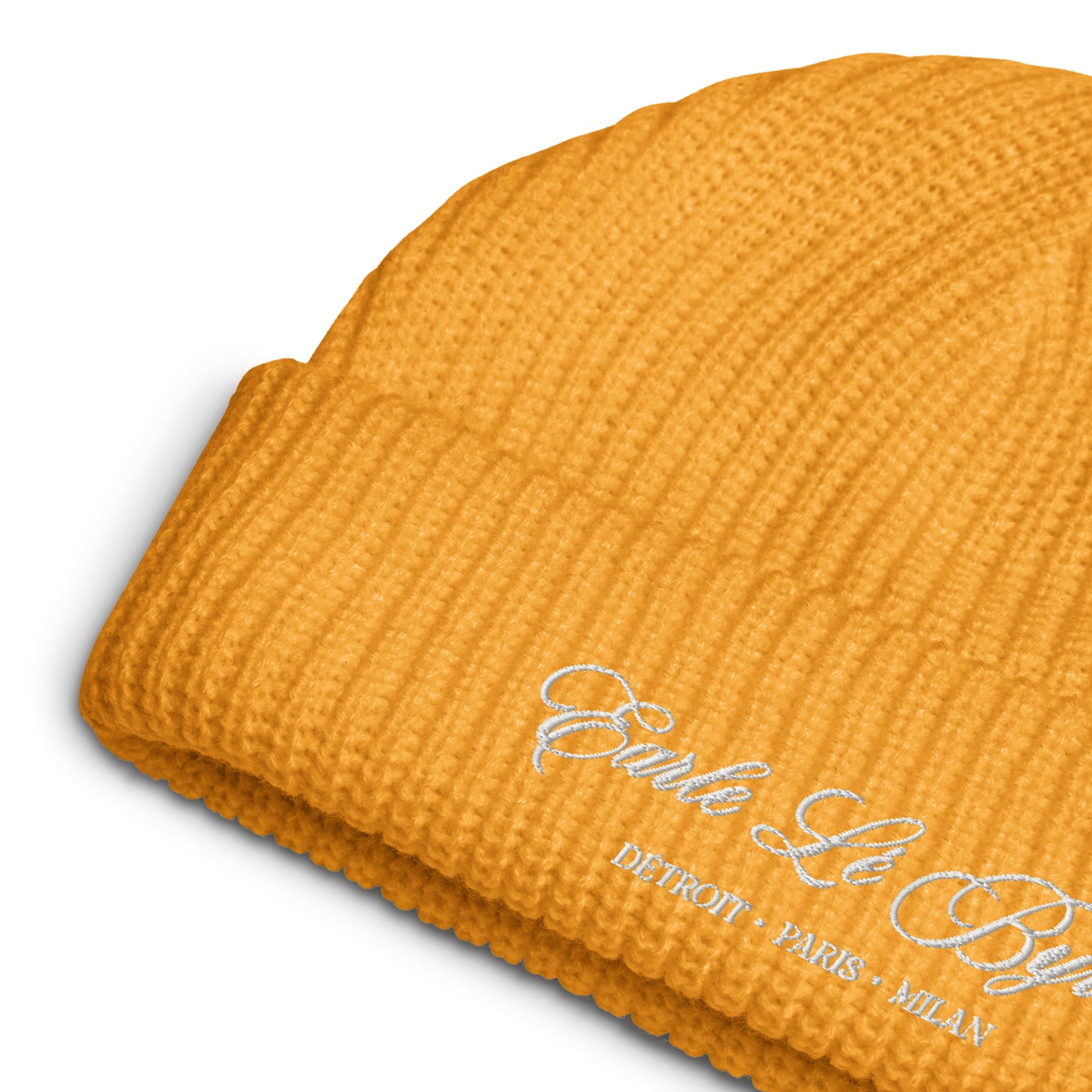 EARLE LE BYRDE "Signature Logo" Embroidered Fisherman Beanie