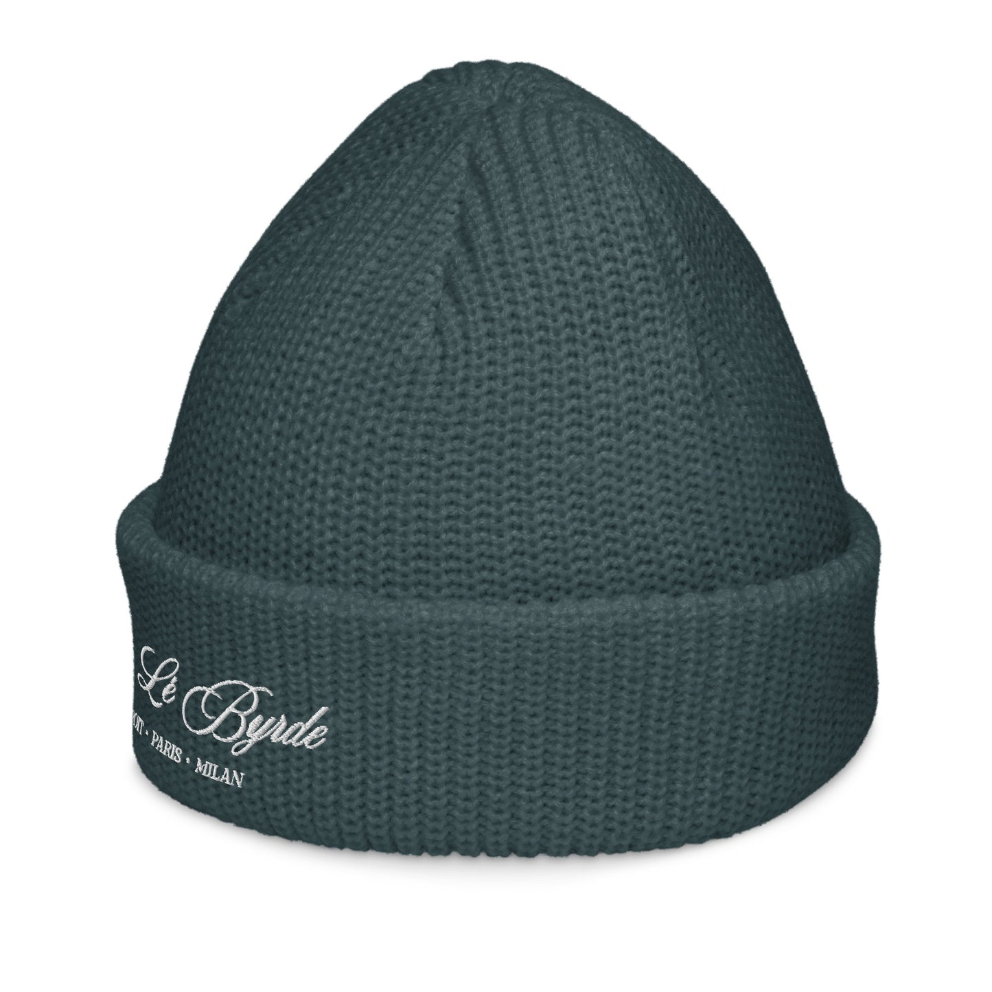 EARLE LE BYRDE "Signature Logo" Embroidered Fisherman Beanie
