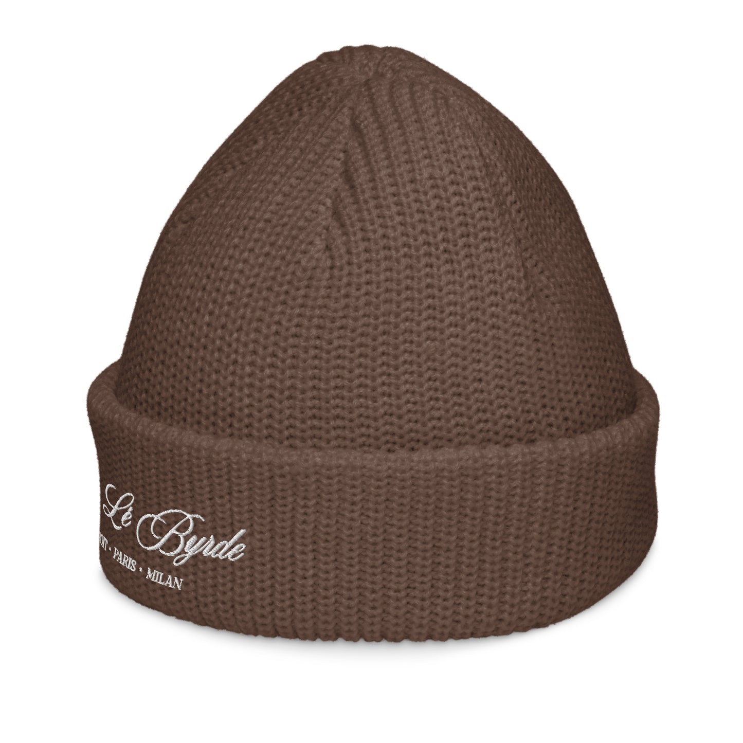 EARLE LE BYRDE "Signature Logo" Embroidered Fisherman Beanie