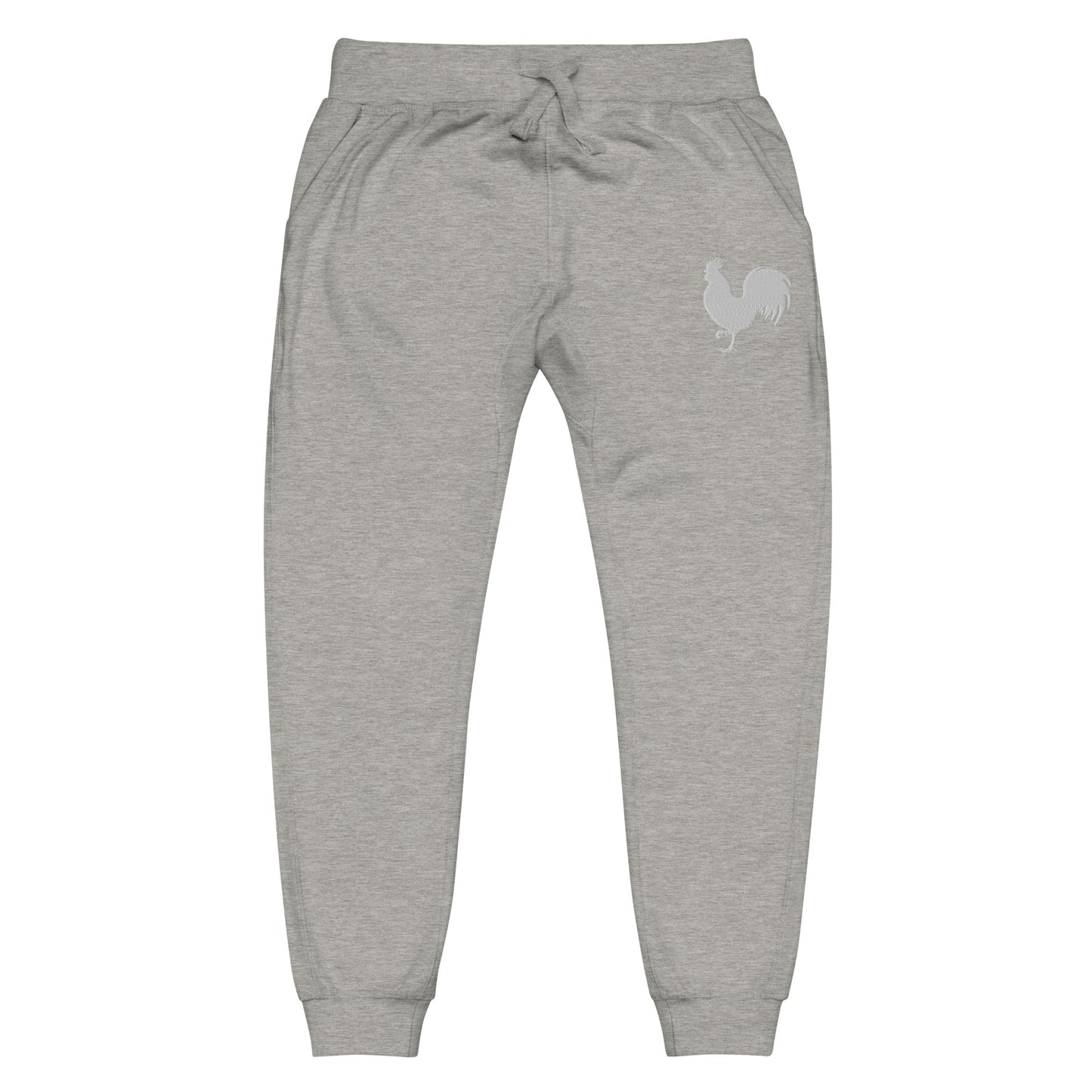 EARLE LE BYRDE "Signature Rooster" Logo Embroidered Fleece Joggers