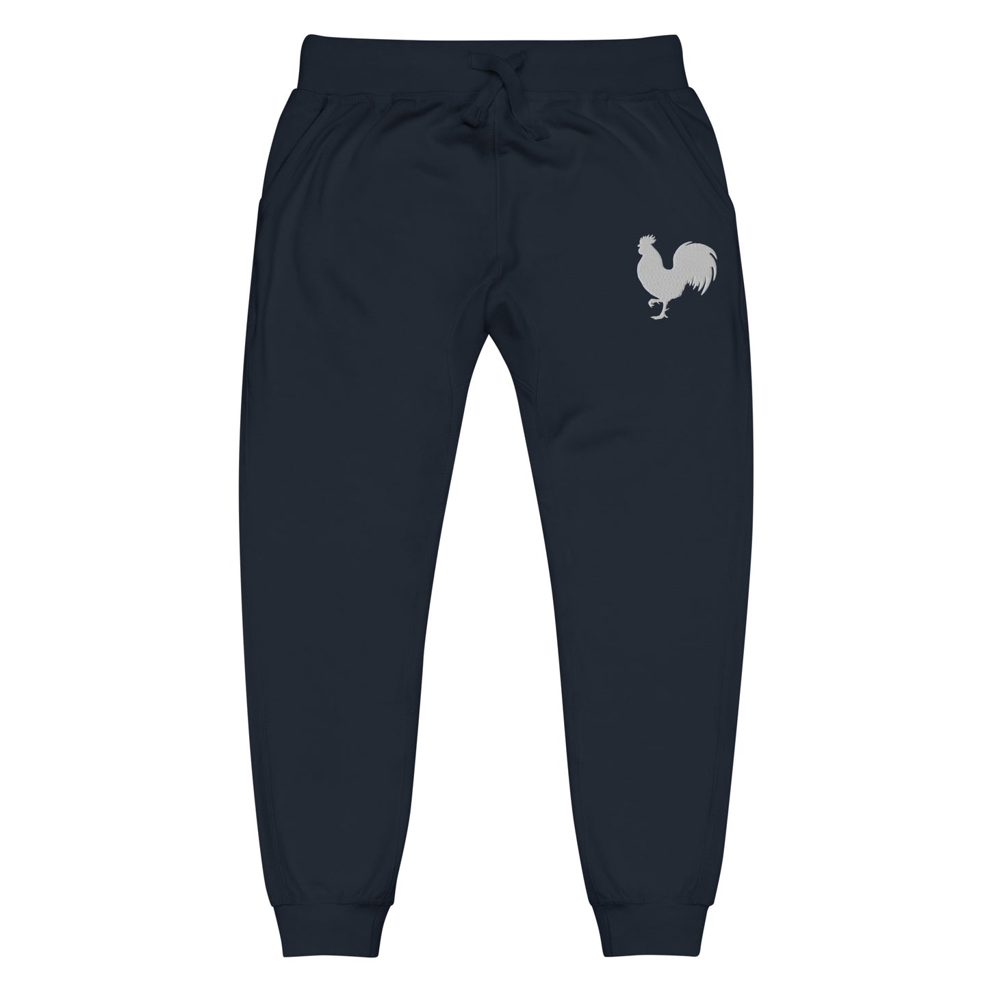 EARLE LE BYRDE "Signature Rooster" Logo Embroidered Fleece Joggers