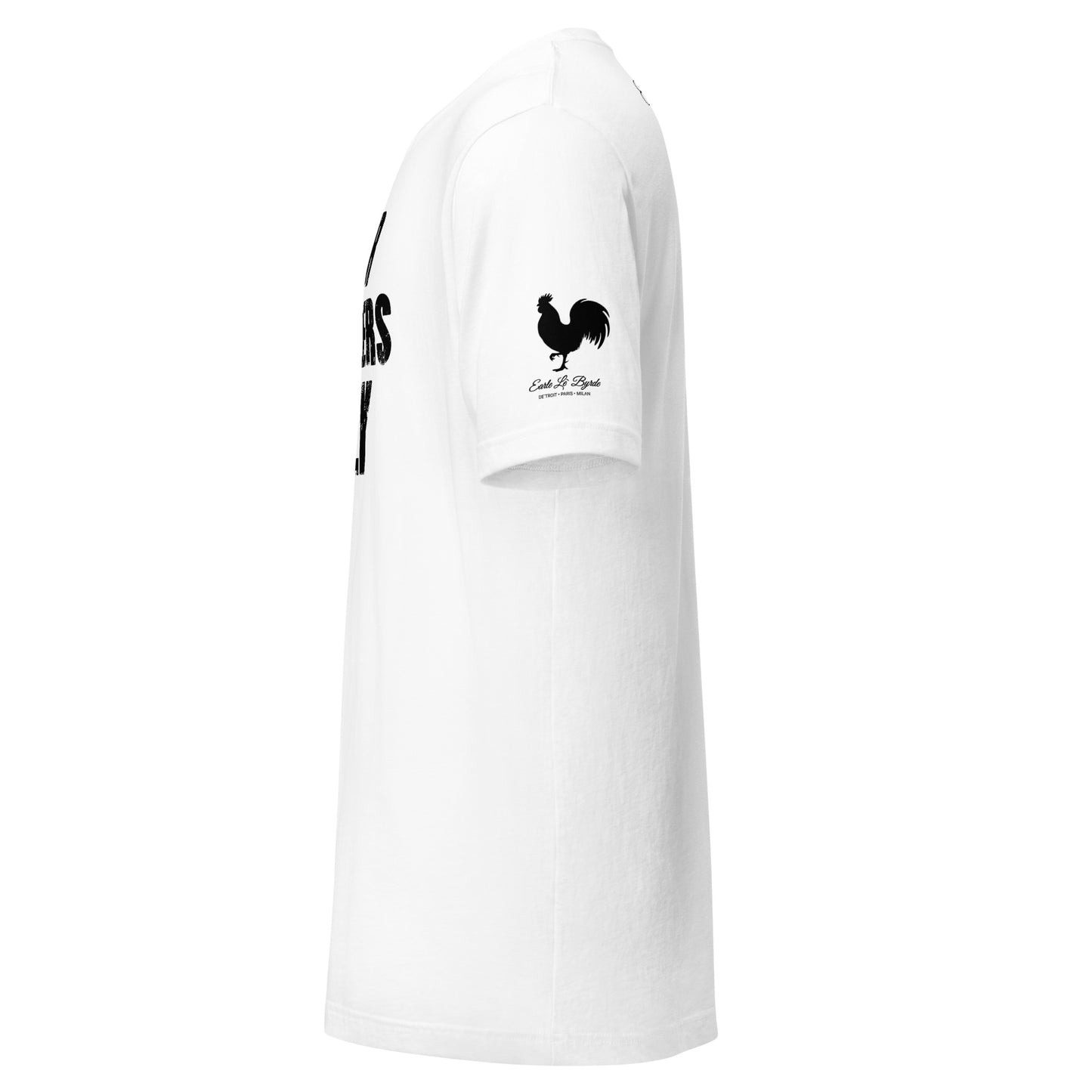 EARLE LE` BYRDE "For Hustlers Only" Crew-Neck T-Shirt