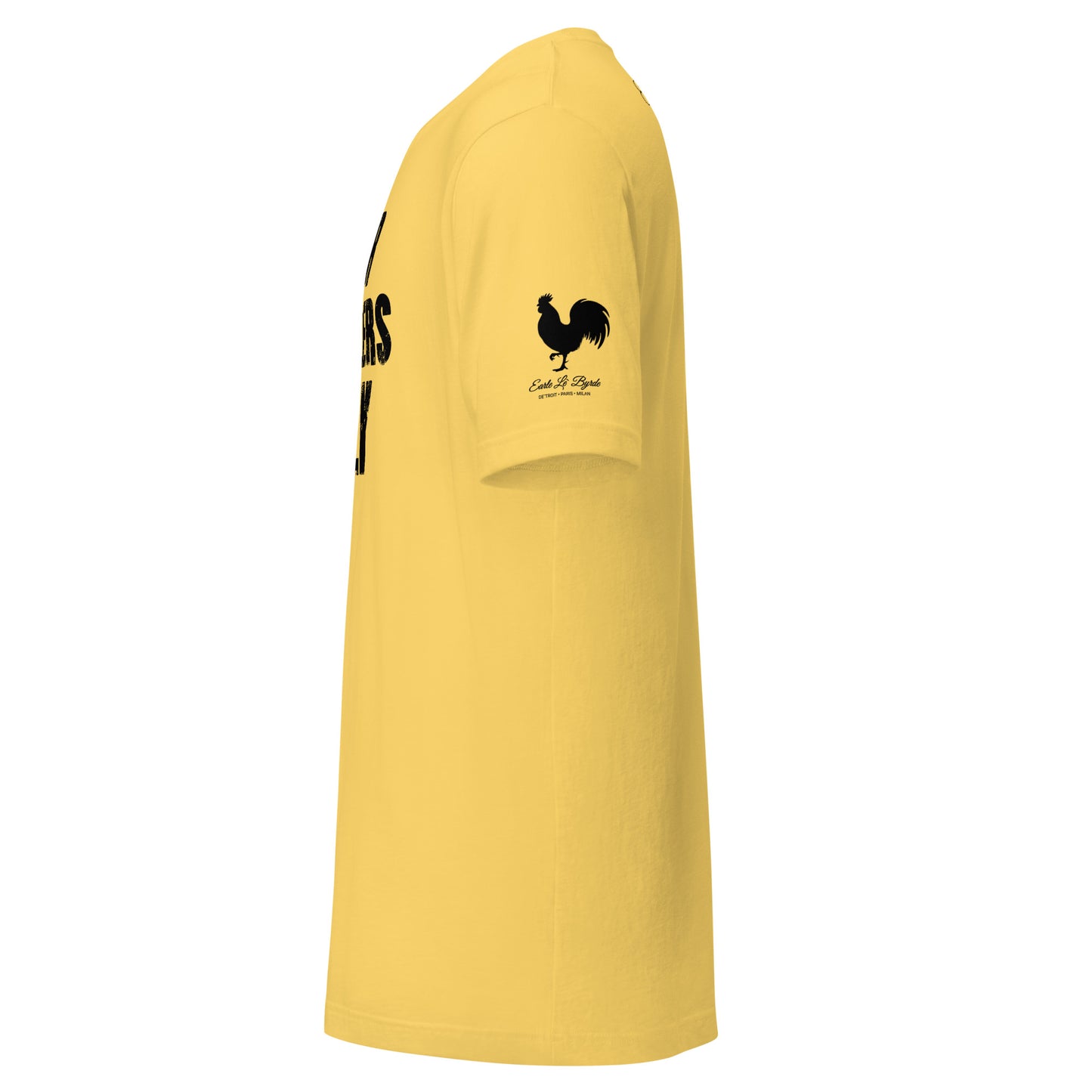 EARLE LE` BYRDE "For Hustlers Only" Crew-Neck T-Shirt